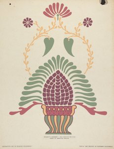 Vêtement de prêtre de la mission San Gabriel du portfolio "Art décoratif de la Californie espagnole" - American 20th Century