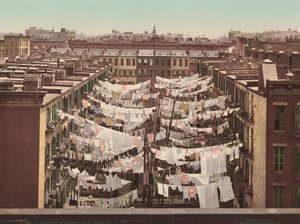 Une lessive du lundi, New York