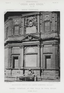 Fontaine du Casino à la Villa Di Papa Giulio, Rome, Italie - American Photographer (after)