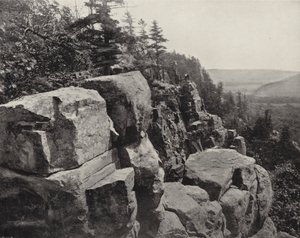Falaises près du lac du Diable, Wisconsin