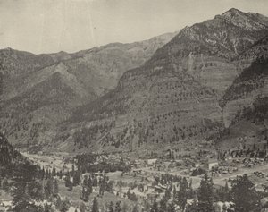 Ouray, Colorado (photo n/b)