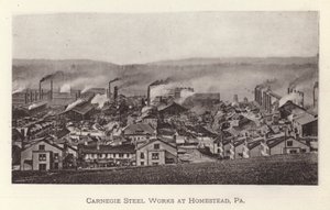Pittsburgh : Usines sidérurgiques Carnegie à Homestead, Pennsylvanie
