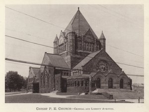 Pittsburgh : Église Christ P E, avenues Central et Liberty