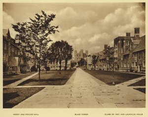 Université de Princeton : Henry et Foulke Hall ; Blair Tower ; Class of 1901 et Laughlin Halls