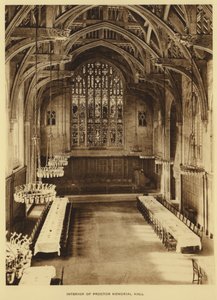 Université de Princeton : Intérieur de Proctor Memorial Hall - American Photographer (after)