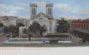 Cathédrale de San Fernando à San Antonio, Texas, USA