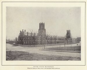 Springfield, Massachusetts : Ateliers hydrauliques des États-Unis (photo n/b) - American Photographer (after)