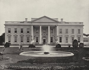 La Maison Blanche, Washington City (photo n/b) - American Photographer (after)