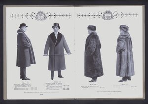 Double page du Théâtre de la mode en fourrure