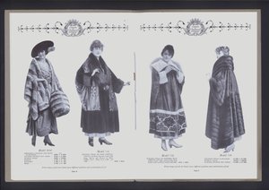 Double page du Théâtre de la Mode de la Fourrure