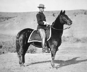 Lieutenant John J. Pershing (1860-1948) 6e régiment de cavalerie américaine - American Photographer