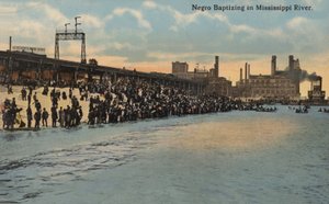 Baptême afro-américain, fleuve Mississippi (photo) - American Photographer
