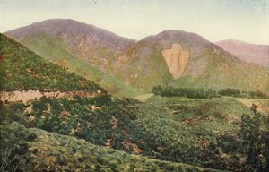 Arrowhead Mountain près de San Bernardino (photo couleur)