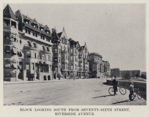 Bloc regardant vers le sud depuis Seventy-Sixth Street, Riverside Avenue