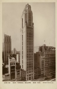 Bush Terminal Building, New York City, USA (photo n/b) - American Photographer
