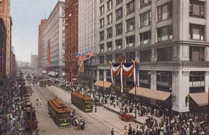 Chicago : State Street, au nord de Madison (photo couleur) - American Photographer