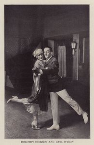 Dorothy Dickson et Carl Hyson (photo n/b)