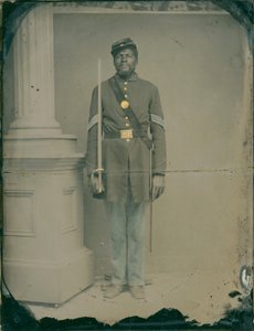 Henry F. Steward, sergent du 54e régiment d