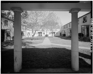 John Hope Homes (logements sociaux), délimité par Larkin, Dora, Spelman Streets et Lane, Atlanta, comté de Fulton, GA (photo n/b)
