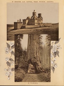 Mission, San Xavier, près de Tucson, Arizona; Wawona