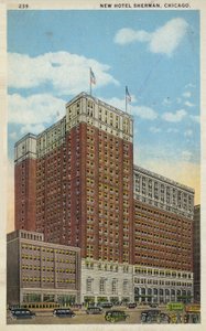 Nouvel hôtel Sherman, Chicago, Illinois, États-Unis (photo couleur) - American Photographer