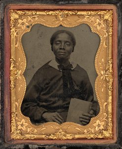 Portrait de femme, c. 1860 (photo)