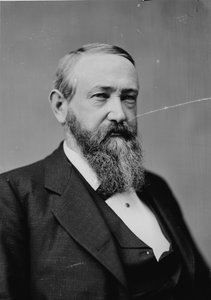 Président Benjamin Harrison, vers 1870-80