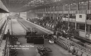 Laminoir, Usine Rouge Steel; Ford Motor Company, Dearborn, Michigan - American Photographer