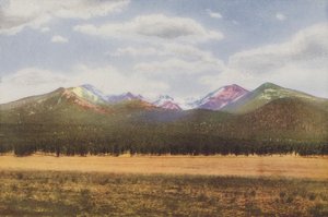 Montagnes San Francisco, Arizona (photo couleur)