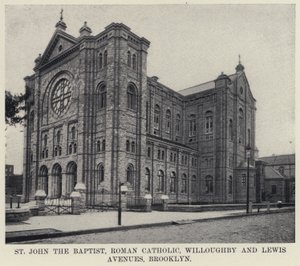 Saint Jean-Baptiste, catholique romaine, Willoughby et Lewis Avenues, Brooklyn - American Photographer