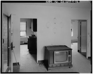 Techwood Homes, Bâtiment n° 3, 559 Techwood Drive & 129-135 Merrit Avenue, Atlanta, comté de Fulton, GA (photo n/b) - American Photographer