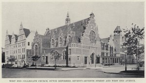 Église collégiale West End, réformée hollandaise, Seventy-Seventh Street et West End Avenue