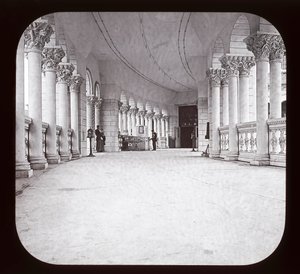 Exposition universelle de Chicago : Colonnade des pêcheries, Chicago, 1893 - American Photographer
