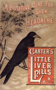Un remède positif contre la migraine, Carters Little Liver Pills