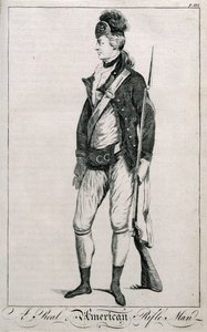 Un véritable tireur américain, page 212 de Impartial History of the War