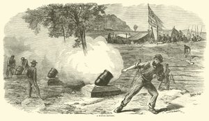 Batterie de mortier, juin 1864 - American School