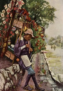 Un colporteur de jouets du Japon - American School