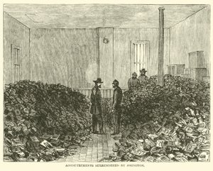 Équipements rendus par Johnston, avril 1865
