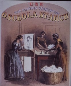 Publicité pour Osceola Starch - American School