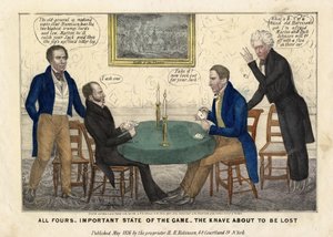 Tous les quatre : état important du jeu - le valet sur le point d