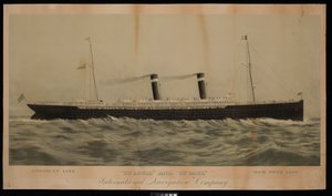 American Line St Louis et St Paul Red Star Line International Navigation Company