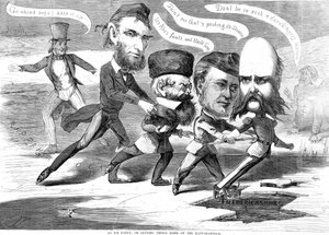 Une fête sur glace ou laisser les choses glisser sur le Rappahannock, de The Humors of War