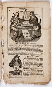 Et si nous échouons - nous échouons ! Macbeth, page 7 de Eltons Comic All-my-nack, 1838