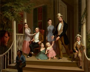 Famille Ashe-Moses, vers 1845
