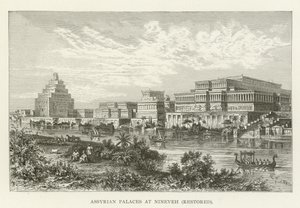 Palais assyriens à Ninive, restaurés