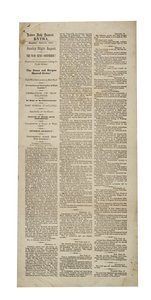 Auburn Daily Democrat Extra re : Fort Sumter, 15 avril 1861