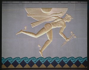 Bas-relief représentant Mercure de l