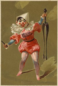 Garçon déguisé en clown