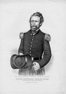 Brig. Général Nathl. Lyon, pub. par Currier & Ives, 1861