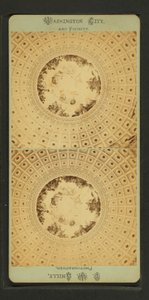 Peinture allégorique de Brumidi, vers 1865 - American School